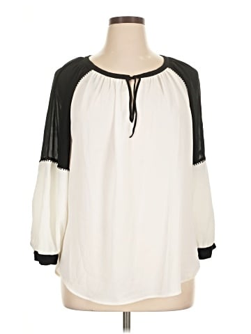 XOXO 3/4 Sleeve Blouse (view 1)