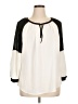 XOXO Ivory 3/4 Sleeve Blouse Size XL - photo 1