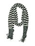 stacia Stripes Gray Black Scarf One size - photo 1
