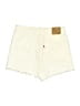 Levi's Ivory Denim Shorts Size 31 waist - photo 2