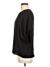 Habit 100% Polyester Black 3/4 Sleeve Top Size M - photo 5