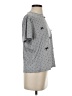 Shein Polka Dots Gray Short Sleeve T-Shirt Size 4 - photo 4