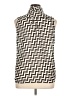 Wishful Park 100% Polyester Chevron-herringbone Ivory Sleeveless Blouse Size XL - photo 2