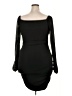Unbranded 100% Polyester Solid Black Cocktail Dress Size XXL - photo 2