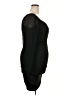 Unbranded 100% Polyester Solid Black Cocktail Dress Size XXL - photo 4