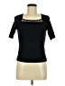 Dana Buchman Black Short Sleeve Top Size M (petite) - photo 1