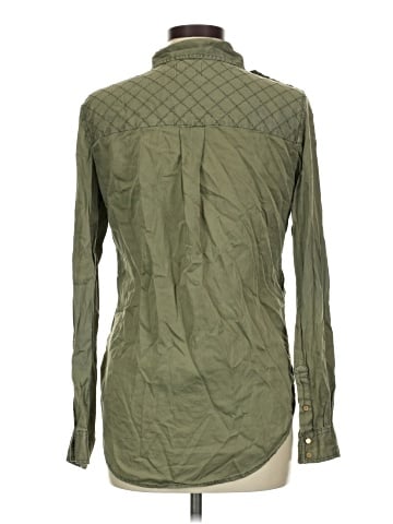 Maeve Long Sleeve Button-Down Shirt (view 2)