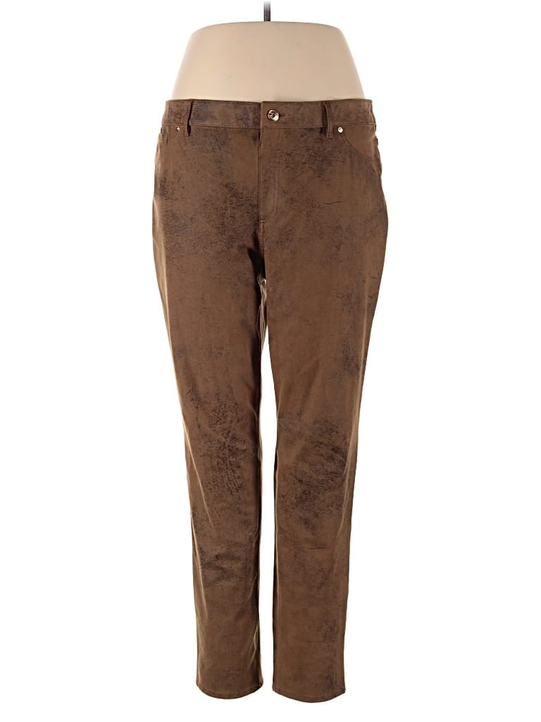 Pre-owned Chico's Casual Pants In Brown