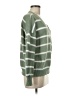 Shein 100% Polyester Stripes Green Pullover Sweater Size M - photo 4
