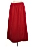 Unbranded Solid Red Casual Skirt Size M (estimated) - photo 1