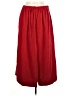 Unbranded Solid Red Casual Skirt Size M (estimated) - photo 2