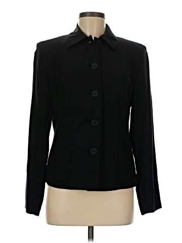 Chaps Long Sleeve Silk Top (view 1)