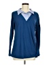 SeSe Code Blue Long Sleeve Blouse Size M - photo 1