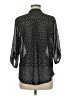 Unbranded Polka Dots Black 3/4 Sleeve Blouse Size M (estimated) - photo 2
