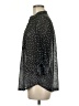Unbranded Polka Dots Black 3/4 Sleeve Blouse Size M (estimated) - photo 5