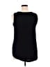 Coco And Main Black Sleeveless T-Shirt Size XL - photo 2