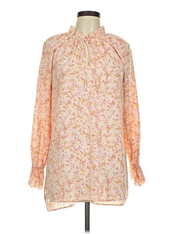 Kaari Blue Long Sleeve Blouse (view 1)