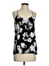 Press 100% Polyester Black Sleeveless Blouse Size S - photo 1
