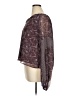 Evereve 100% Polyester Burgundy 3/4 Sleeve Blouse Size XL - photo 5
