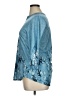 Gaharu Blue 3/4 Sleeve Blouse Size XL - photo 5