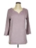 Soft Surroundings Purple 3/4 Sleeve Blouse Size M - photo 1