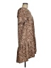 A New Day 100% Polyester Animal Print Brown Casual Dress Size M - photo 4