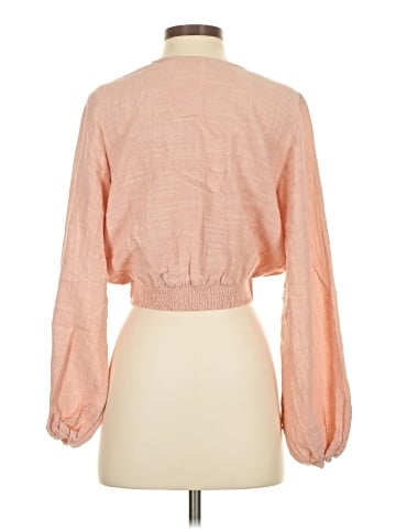 Free People 3/4 Sleeve Blouse - back