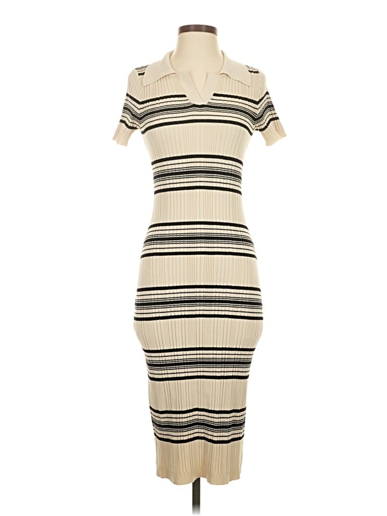 Pre-owned Dazy Casual Dress In White