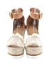 See By Chloé 100% Leather Ivory Tan Wedges Size EU 37 - photo 2