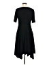 Ann Taylor Solid Black Casual Dress Size 6 - photo 2