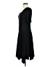 Ann Taylor Solid Black Casual Dress Size 6 - photo 5