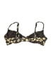 Solid & Striped Animal Print Gold Brown Swimsuit Top Size XXS (estimated) - photo 2