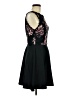 Francesca's Floral Black Cocktail Dress Size M - photo 4