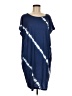 Shein Tie-dye Blue Casual Dress Size 6 - photo 1