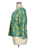Cato Teal 3/4 Sleeve Blouse Size XL - photo 5