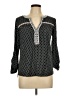 Unbranded Polka Dots Black 3/4 Sleeve Blouse Size L (estimated) - photo 1
