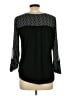 Unbranded Polka Dots Black 3/4 Sleeve Blouse Size L (estimated) - photo 2