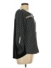 Unbranded Polka Dots Black 3/4 Sleeve Blouse Size L (estimated) - photo 4