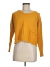 Sparkle & Fade Yellow Pullover Sweater Size M - photo 1