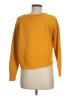 Sparkle & Fade Yellow Pullover Sweater Size M - photo 2
