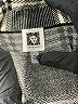 Anne Klein Plaid Gray Coat Size M - photo 6