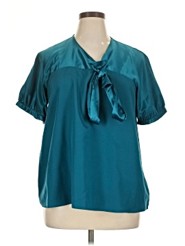 Worthington Short Sleeve Blouse