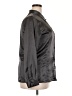 Urban Works Metallic Black Long Sleeve Blouse Size 24 - photo 4