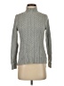 Croft & Barrow 100% Cotton Gray Turtleneck Sweater Size S (petite) - photo 1