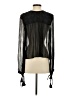 Free People Black Long Sleeve Blouse Size XS - photo 2
