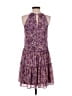 Drew 100% Polyester Paisley Purple Casual Dress Size S - photo 2