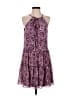 Drew 100% Polyester Paisley Purple Casual Dress Size S - photo 1