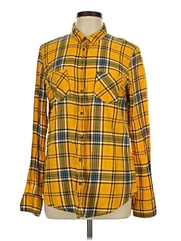 Merona Long Sleeve Button-Down Shirt (view 1)