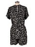 Rails Animal Print Black Romper Size L - photo 2