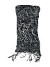 Lands' End Black Blue Scarf One size - photo 2